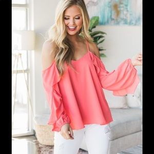 So Effortless Fun Blouse Pink Lily ❤️❤️